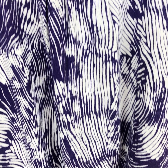 Ann Taylor Purple Pattern Knitted Tank Top M - Picture 3 of 6